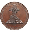 Poland. Medal 1874, commemorating the Ruthenians murdered by the Tsar in Podlasie and Lubelszczyzna, by Tasset