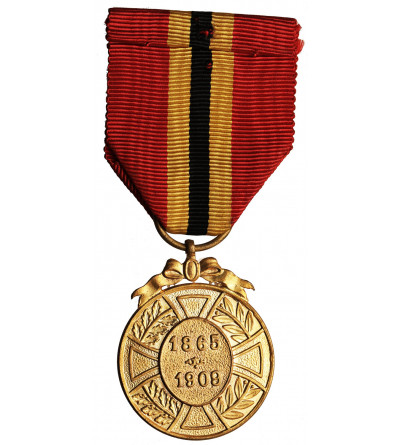 Belgia, Leopold II (1865-1909). Medal Pamiątkowy 1905, Rubinowy Jubileusz panowania króla Leopolda II