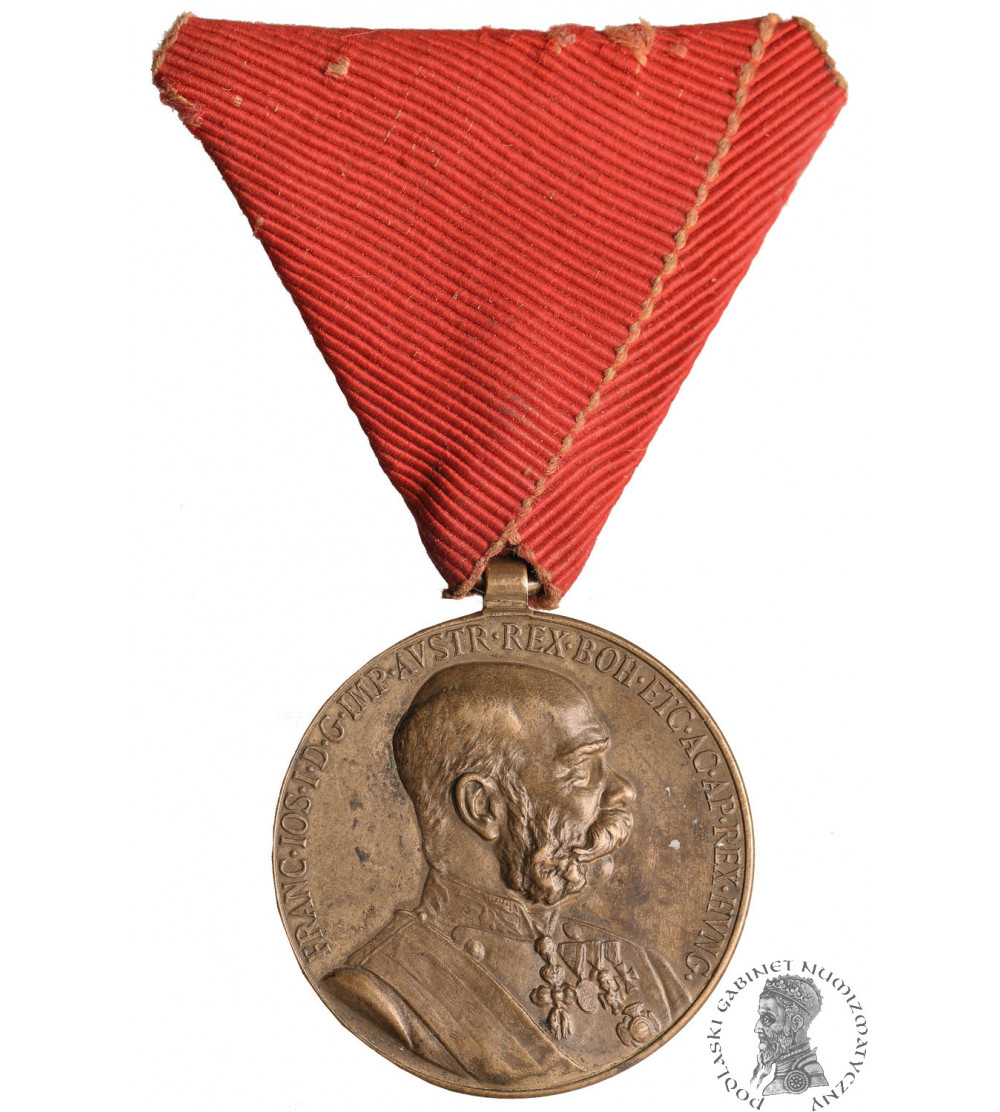 Austria, Franciszek Józef I 1848-1916. Medal Pamiątkowy 1898 "Signum Memoriae"