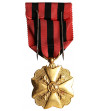 Belgium, Leopold II (1865-1909). Gold Medal First Class, civilian decoration for long administrative service