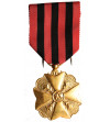 Belgium, Leopold II (1865-1909). Gold Medal First Class, civilian decoration for long administrative service