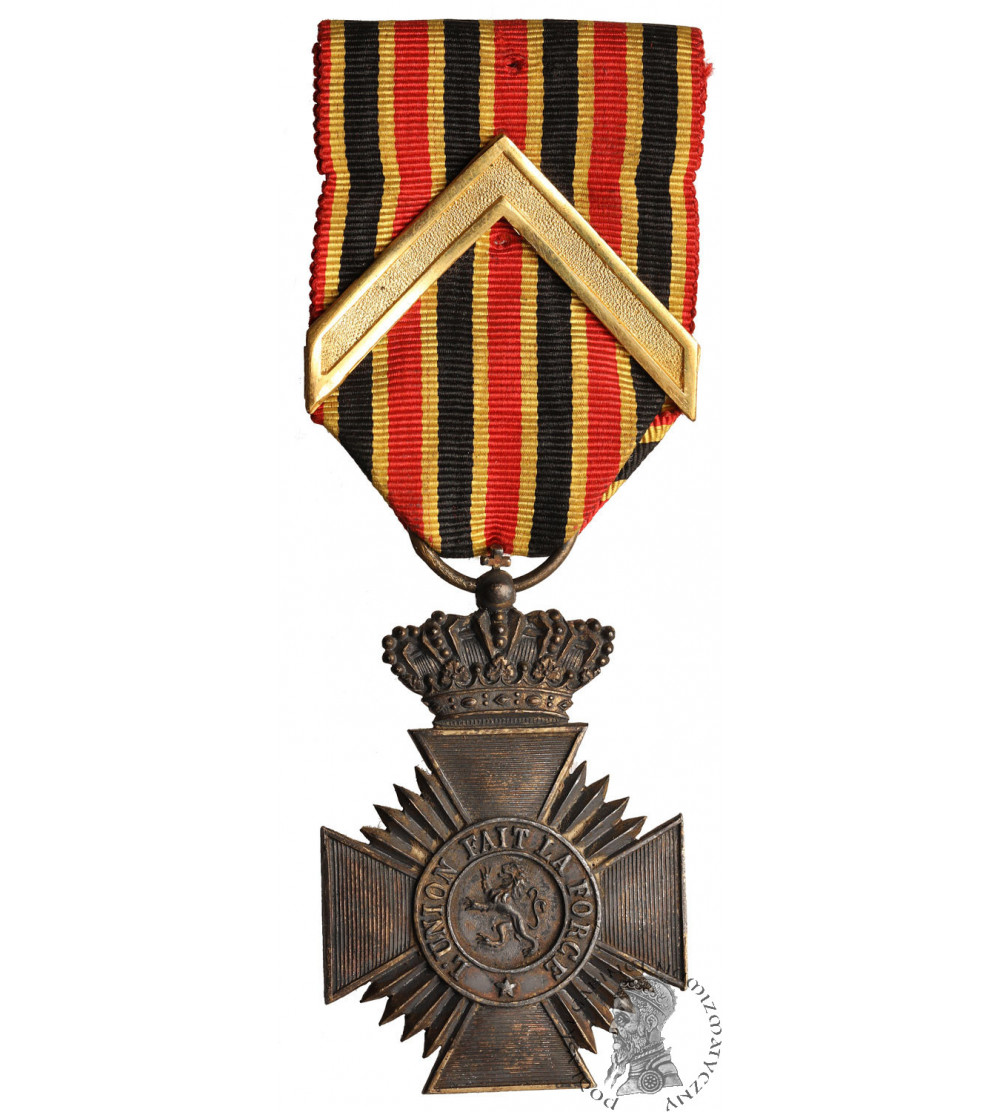 Belgium. Military decoration for long service (Decoration Militaire), I Class