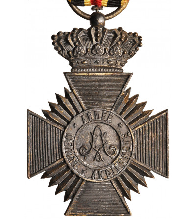 Belgium. Military decoration for long service (Decoration Militaire), I Class