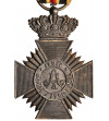 Belgium. Military decoration for long service (Decoration Militaire), I Class