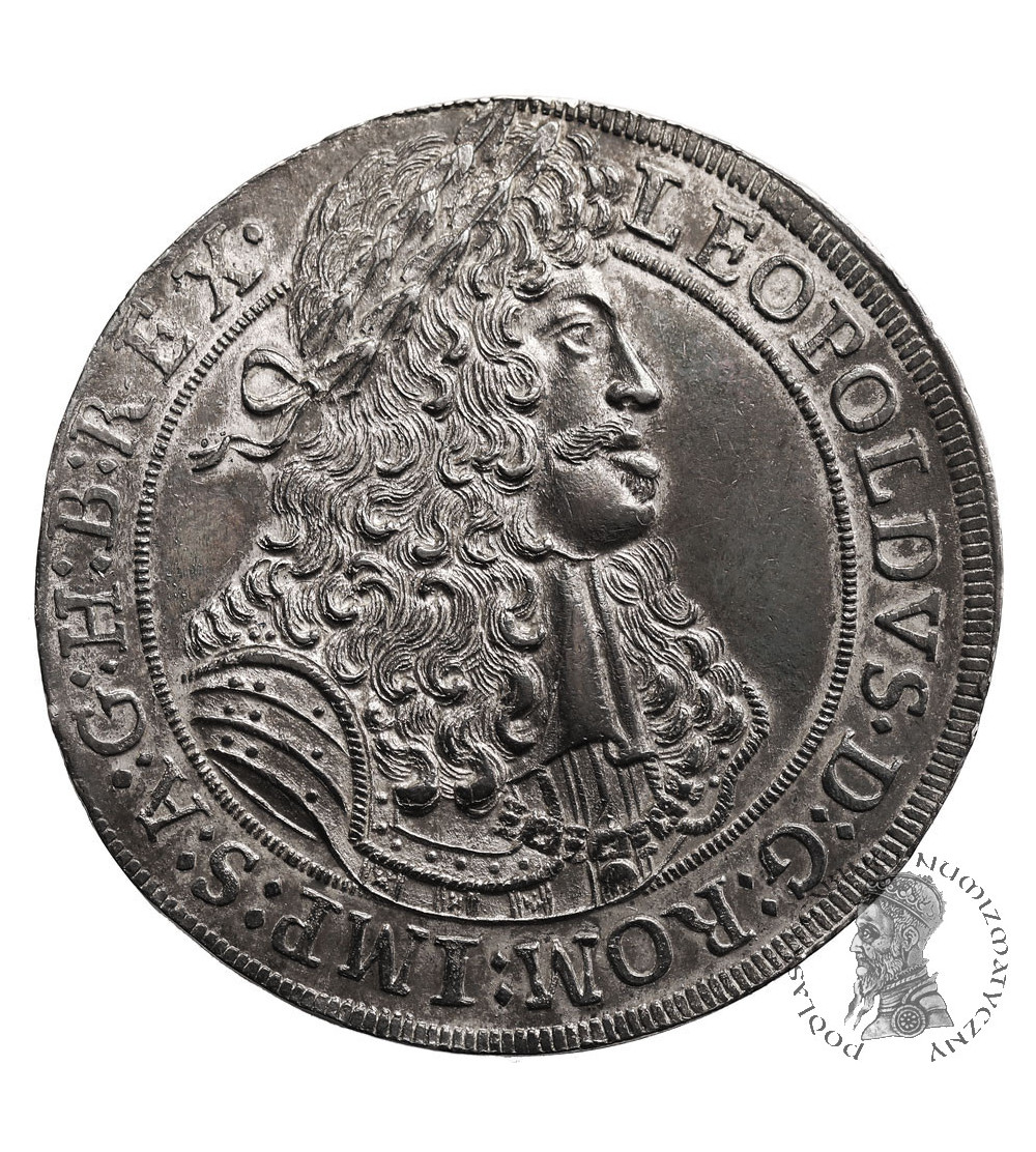 Austria (Święte Cesarstwo Rzymskie). Leopold I, 1657-1705. Talar 1686, mennica Hall