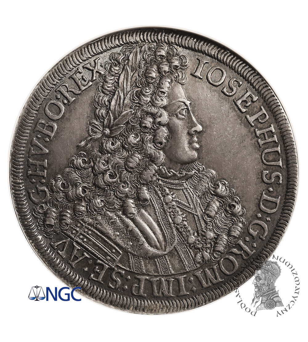 Austria (Holy Roman Empire). Joseph I, 1705-1711. Taler 1706, Hall Mint, Tirol - NGC AU 58