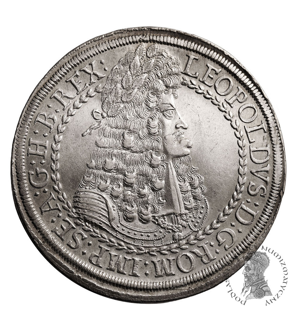 Austria (Holy Roman Empire). Leopold I, 1657-1705. 2 Taler ND (1686-96), Hall Mint