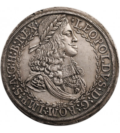 Austria (Holy Roman Empire). Leopold I, 1657-1705. 2 Taler ND (ca. 1670), Hall Mint