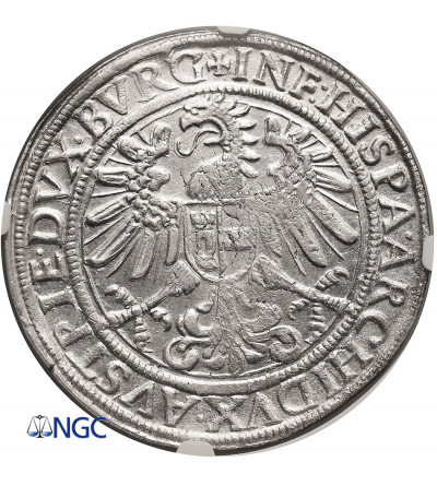 Austria (Święte Cesarstwo Rzymskie). Talar bez daty, Hall, Ferdynand I 1521-1564, NGC AU 55