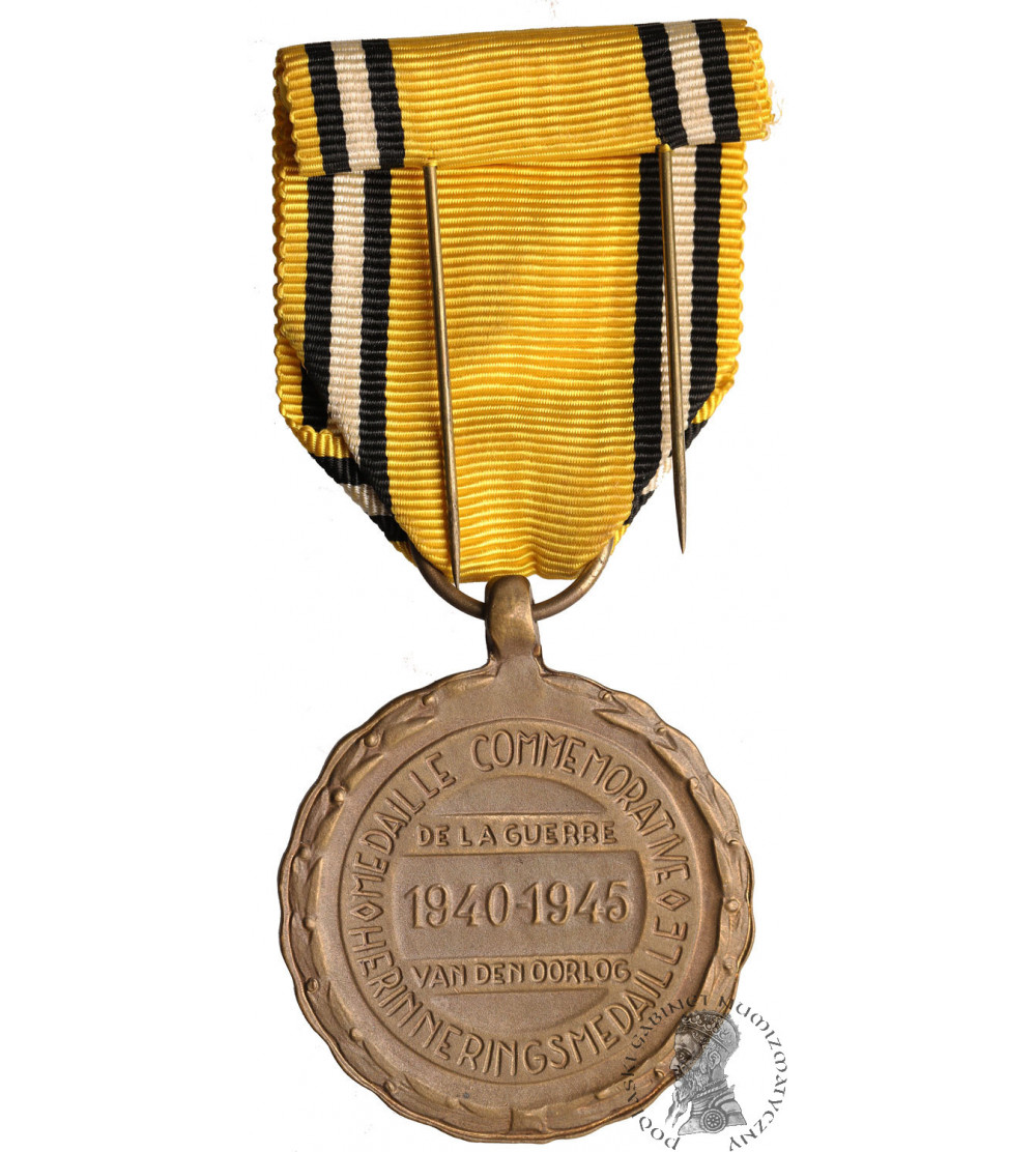 Belgium. War Commemorative Medal 1940-1945 - Médaille Commémorative de la Guerre 1940-1945