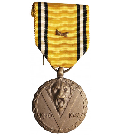 Belgia. Medal pamiątkowy z wojny 1940-1945 - Médaille Commémorative de la Guerre 1940–1945