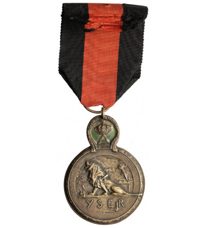 Belgia. Medal Izery 1914, (Médaille de l'Yser /  Medaille van de IJzer)