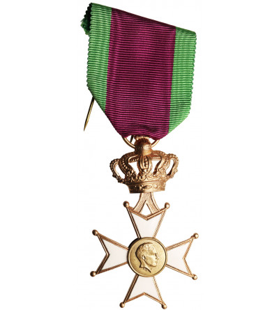 Belgium. Cross of the Royal Federation of Veterans of King Leopold III, WW 2