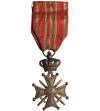 Belgium, Albert I Koburg (1909-1934). War Cross 1915 (Croix de Guerre) World War I