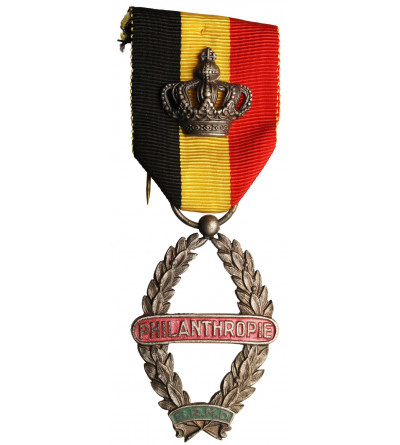 Belgium. Medal for Philanthropy S. R. M. D.