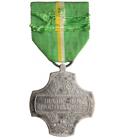 Belgia. Srebrny Medal ACV (Algemeen Christelijk Vakverbond) - II Wojna Światowa