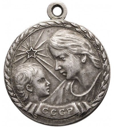 Rosja / Związek Radziecki. Medal Macierzyństwa, I Klasa