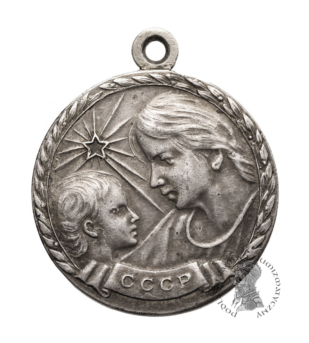 Rosja / Związek Radziecki. Medal Macierzyństwa, I Klasa