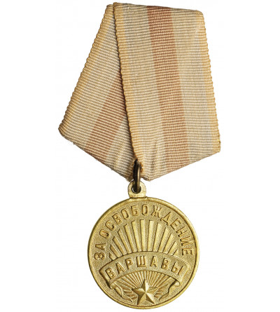 Russia / Soviet Union. Medal Liberation of Warsaw