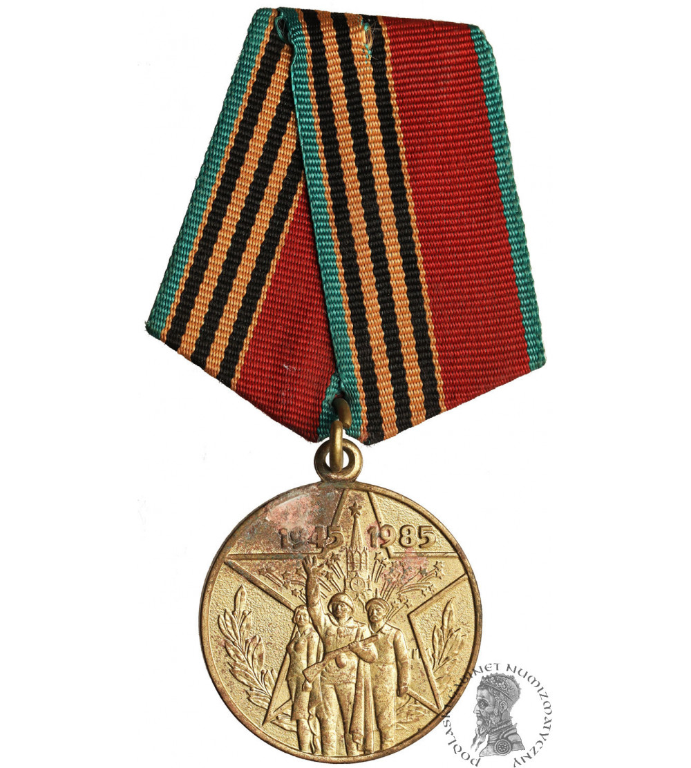 Rosja / Związek Radziecki. Medal 40 Lat Zwycięstwa w Wielkiej Wojnie Ojczyźnianej 1941-1945