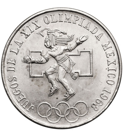 Mexico. 25 Pesos 1968 Mo, XIX Olympic Games Mexico 1968