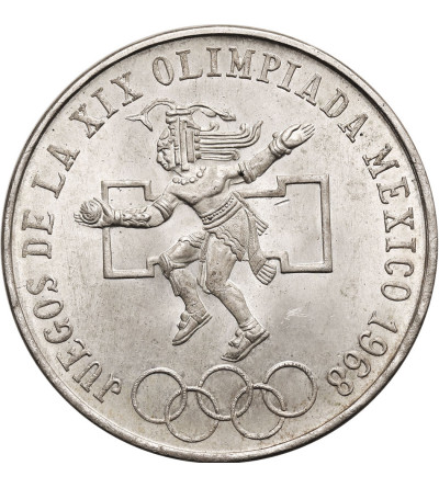 Mexico. 25 Pesos 1968 Mo, XIX Olympic Games Mexico 1968