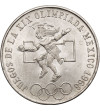 Mexico. 25 Pesos 1968 Mo, XIX Olympic Games Mexico 1968