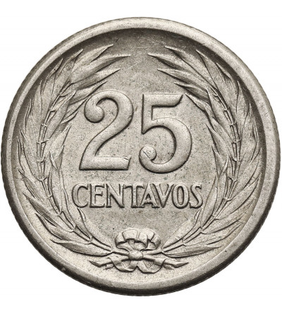 El Salvador. 25 Centavos 1953