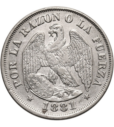 Chile. 20 Centavos 1881