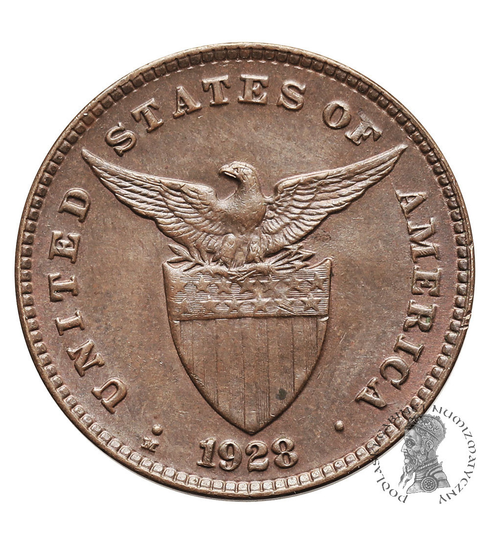 Philippines, US administration. 1 Centavo 1928 M