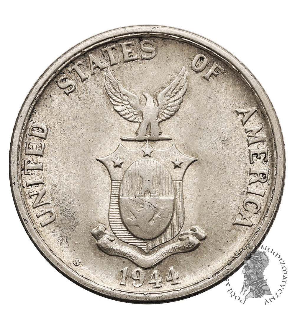 Philippines, US administration. 50 Centavo 1944 S