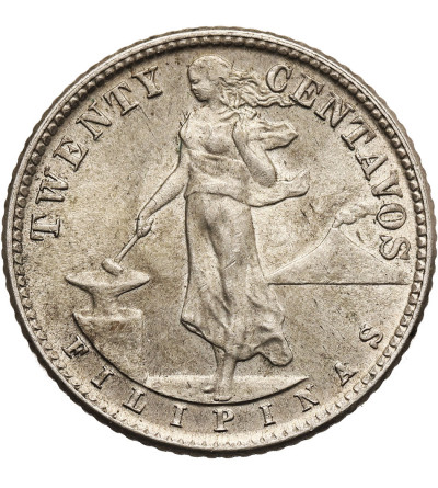 Filipiny, amerykańska administracja. 20 Centavo 1944 D