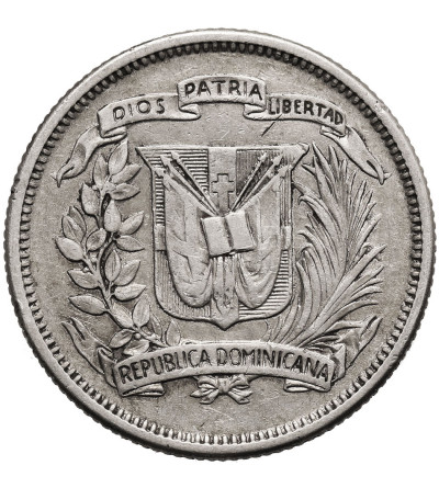 Dominikana. 25 Centavos 1942