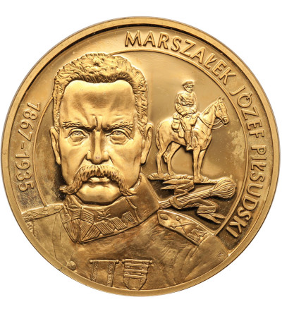 Polska. Medal 2007 Marszałek Józef Piłsudski 1867 - 1935, seria "Wielcy Polacy" - Proof