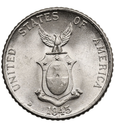 Philippines, US administration. 10 Centavos 1945 D