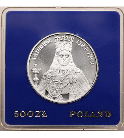 Poland, Peoples Republic. 500 Zlotych 1988, Queen Jadwiga - Proof