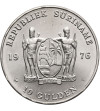 Suriname. 10 Gulden 1976, 1st Anniversary of Independence