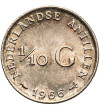 Netherlands Antilles. 1/10 Gulden 1966