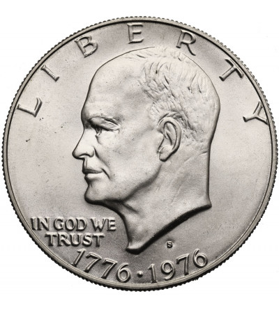 USA. Eisenhower 1 dolara 1976 S, San Francisco. 200-na Rocznica Niepodległości