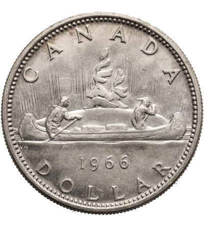 Canada, Elizabeth II (1952-2022). 1 Dollar 1966