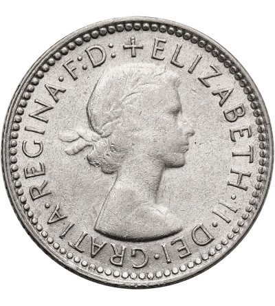 Australia, Elizabeth II. 6 Pence (Sixpence) 1960 (m)