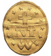 Poland. Gold religious medallion 1836/0, Our Lady of the Immaculate Conception