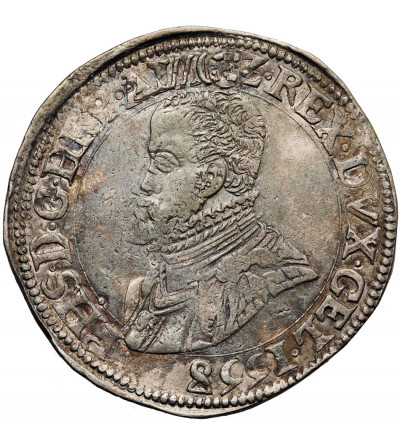 Niderlandy Hiszpańskie. Filip II 1555-1598. AR Philipsdaalder 1558, Geldria