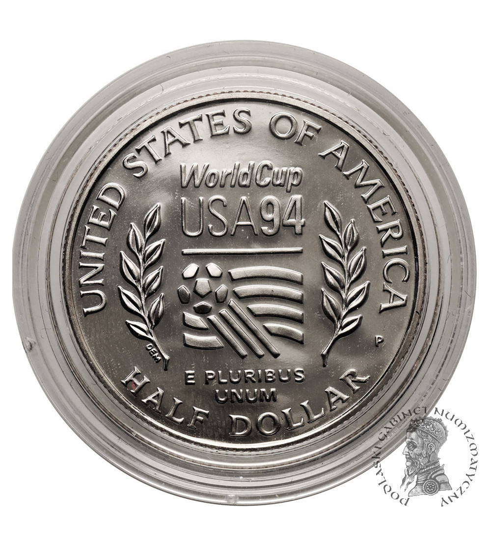USA. 1/2 Dollar 1994 P, Philadelphia, World Cup 1994 - Proof