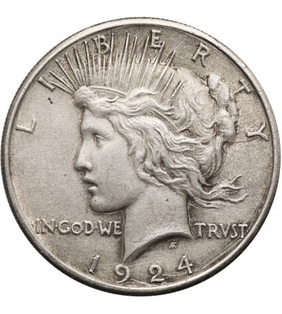 USA. 1 dolar 1924, Filadelfia, "Peace Dollar"