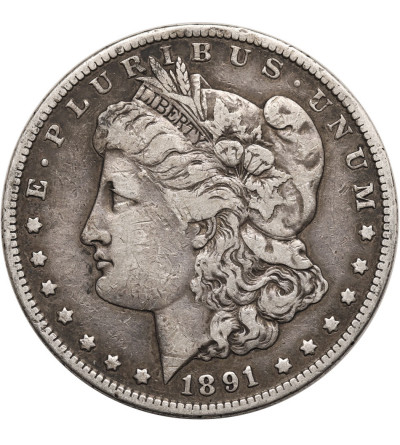 USA. 1 dolar 1891 S, San Francisco, "Morgan Dollar"