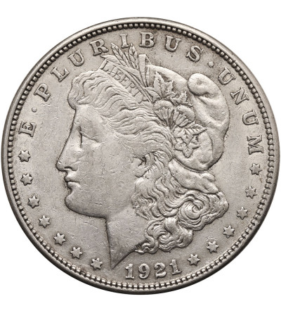 USA. 1 Dollar 1921 S, San Francisco, “Morgan Dollar”