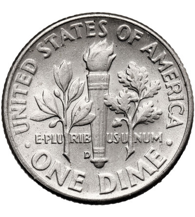 USA. 1 Dime 1959 D, Denver, “Roosevelt Silver Dime”