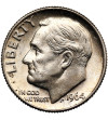 USA. 1 Dime 1964 D, Denver, “Roosevelt Silver Dime”