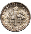 USA. 1 Dime 1964 D, Denver, "Roosevelt Silver Dime”